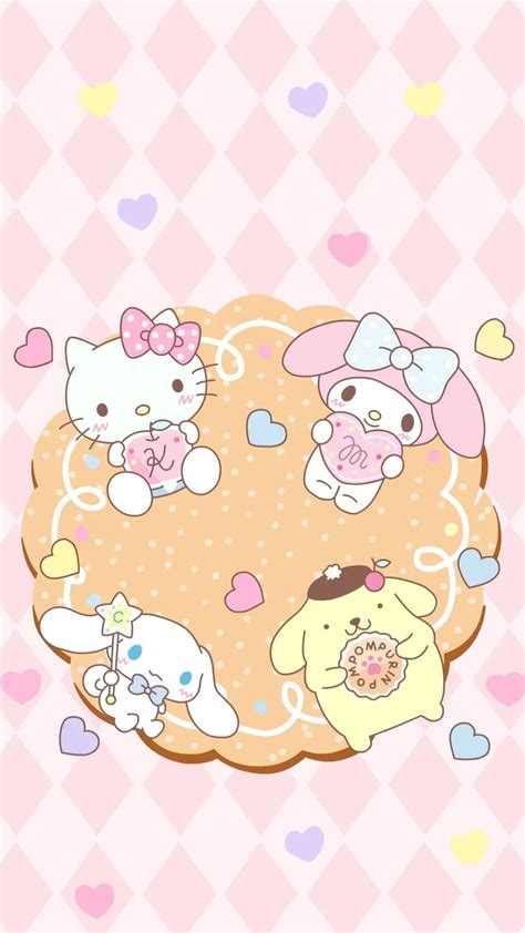 hello kitty and melody wallpaper
